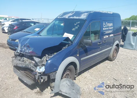 2010 Ford Transit Connect Xlt from USA, damaged, VIN NM0LS7DN9AT027331